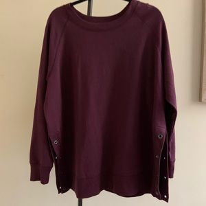 NWOT Plum Sweatshirt